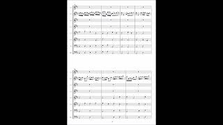 Partiturbuch Ludwig No.106 [J. H. Schmelzer] Sonata Tubicinum à7. 2 Violini, 4 Bratt(i), e Violon: