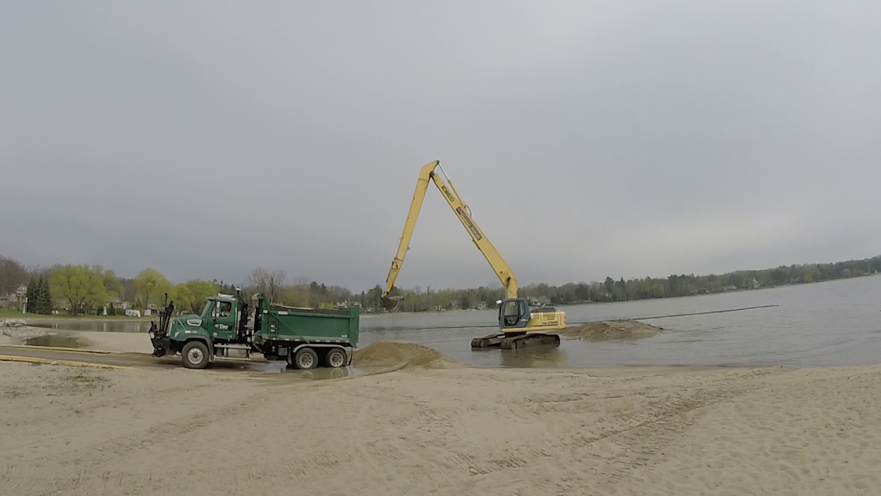 Dredging at Jackson Beach Park, Township of Tiny