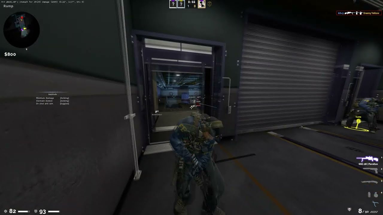 [2v2] tvinkk3 vs farlig x fer (good player)  ft. xo-yaw.lua  / neverlose.cc