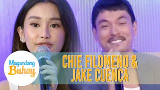 Chie's reaction to Jake's interview | Magandang Buhay