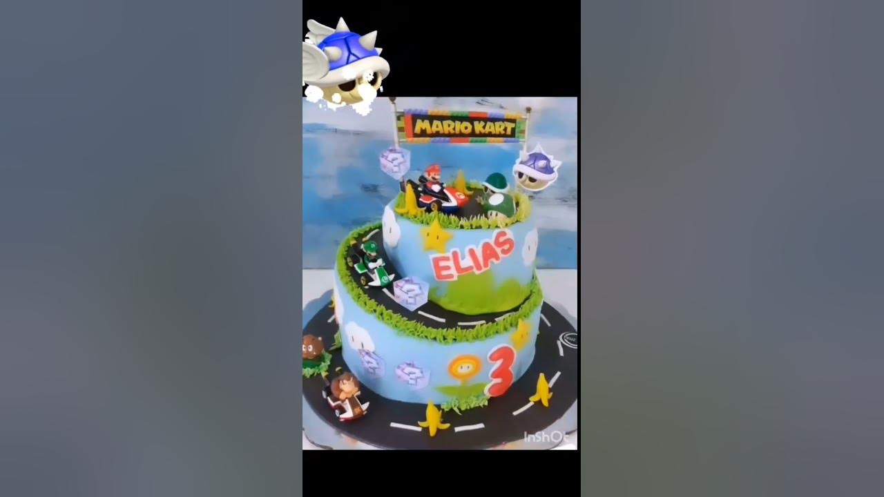 Pastel de Mario Kart - YouTube