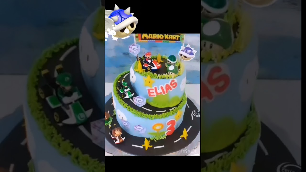 Pastel de Mario Kart - YouTube