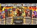 My buddy discoveries were amazing  hearthstone battlegrounds