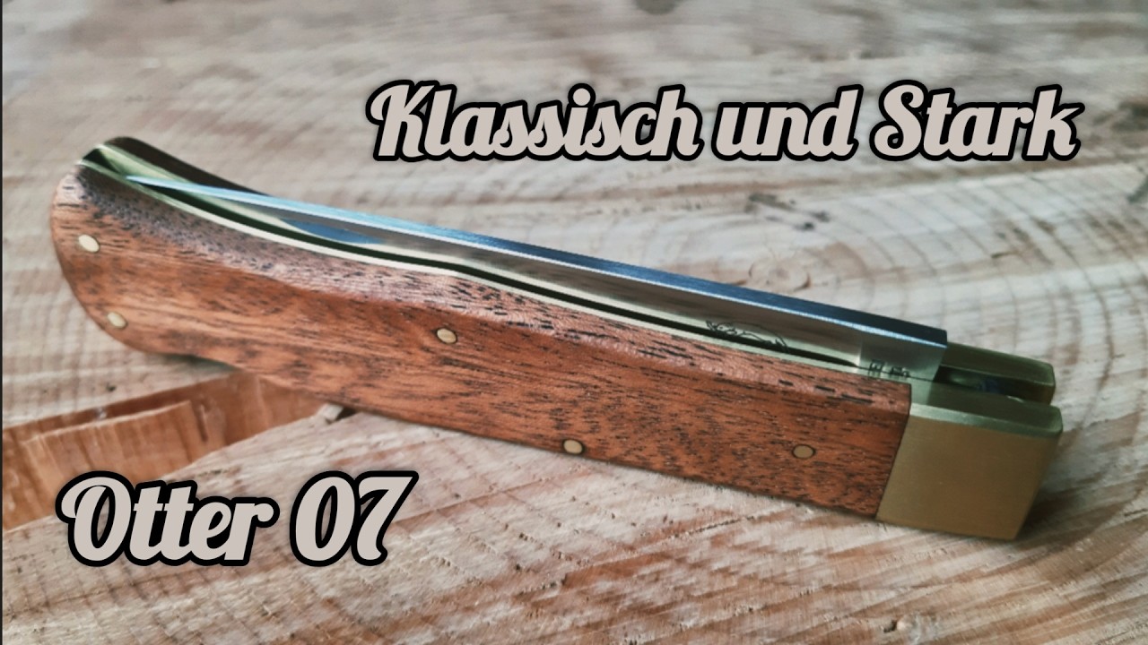 OTTER 07 Sapeli - Starkes Outdoor Backup Messer