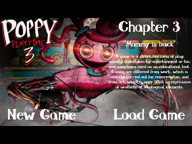 Poppy playtime chapter 3 playcare addentient em 2023