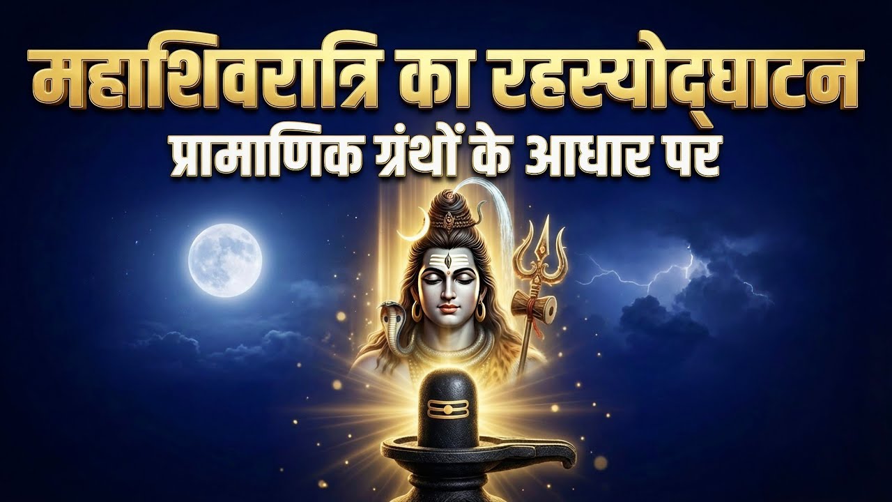 महाशिवरात्रि क्यों मनाई जाती है? शास्त्रों से जानिए! शिवरात्रि व्रत का वैज्ञानिक और आध्यात्मिक महत्व