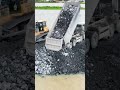 Dump truck Unloading rocks #fypシ #truck #bulldozer #shortvideo #pushing #dumptruck #fypyoutube