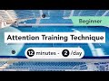 Attention training technique att in metacognitive therapy beginner 9