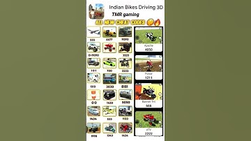 Real code 💥 Indian bike driving 3d all new cheat code update + plugin cheat code 💥