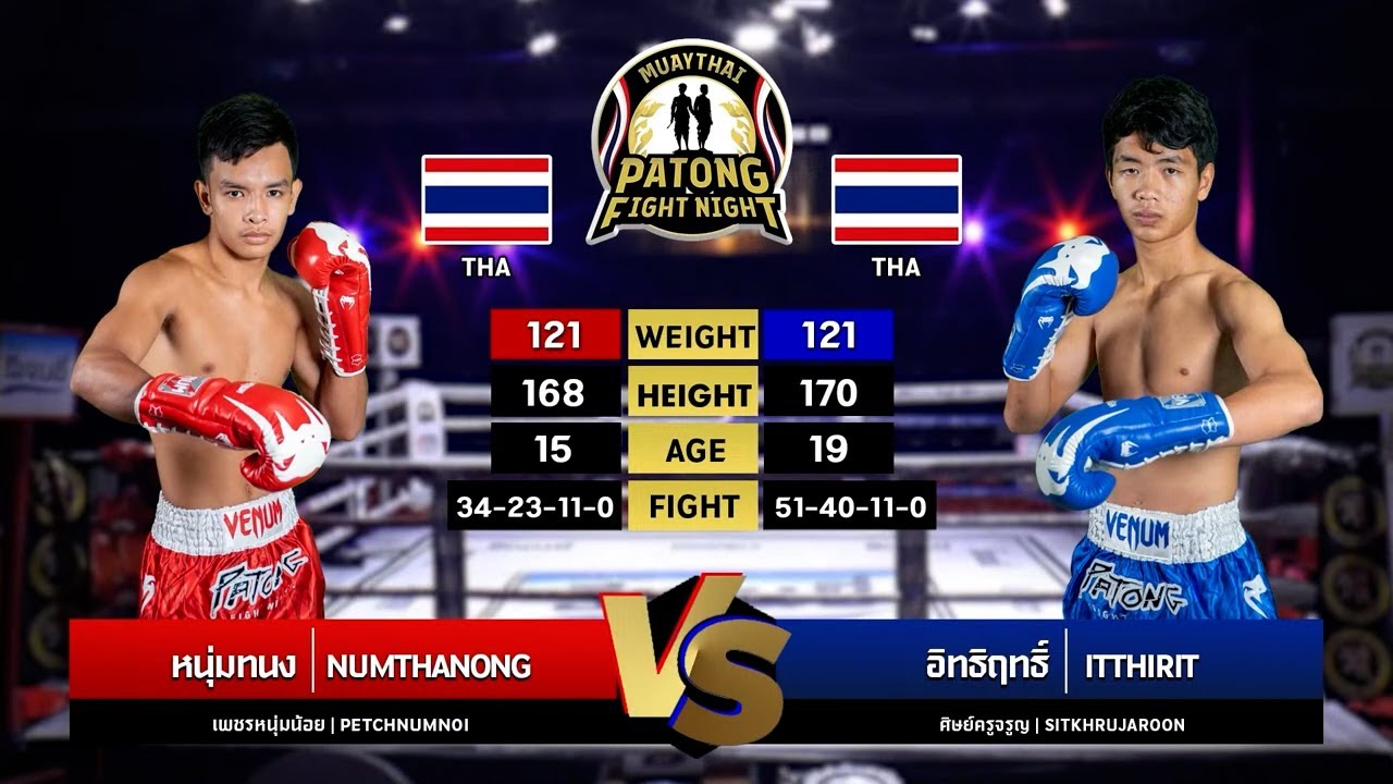Numthanong Petchnumnoi vs Itthirit SitKruJaroon