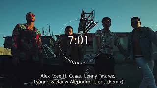 Alex Rose ft. Cazzu, Lenny Tavarez, Lyanno & Rauw Alejandro - Toda