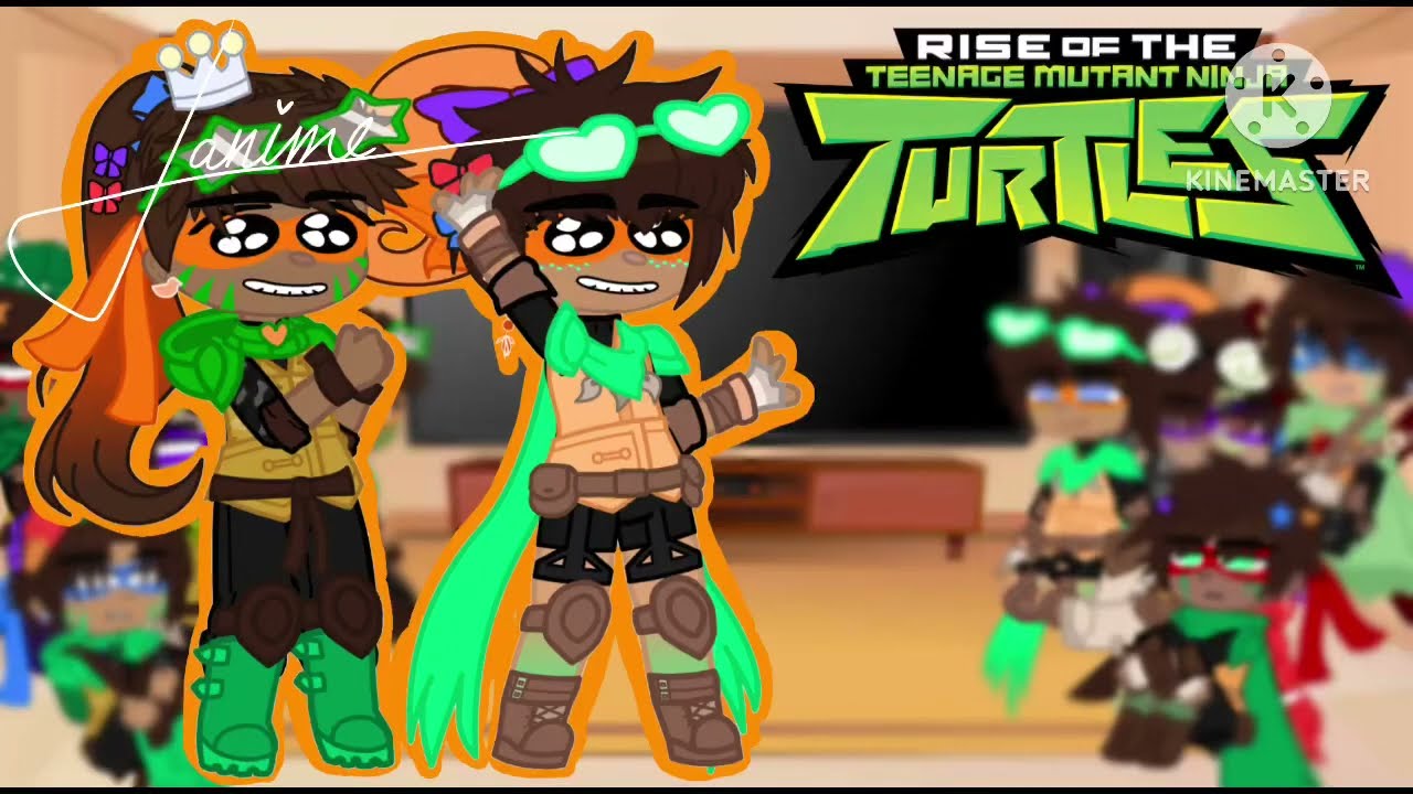 TMNT react to ROTTMNT|gcrv| 1/4