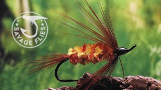 Fly Tying the Brindle Bug (Classic Wet or Steelhead Pattern)
