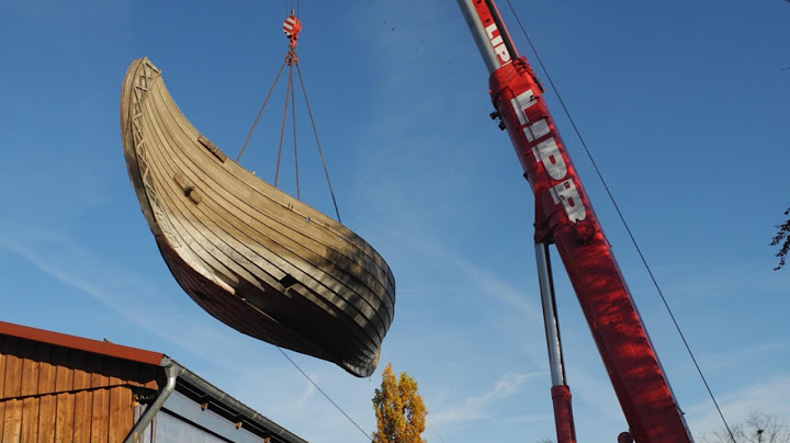 Ein Wikingerschiff geht auf Reisen