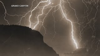 What should you do if you get caught in a lightning storm?
