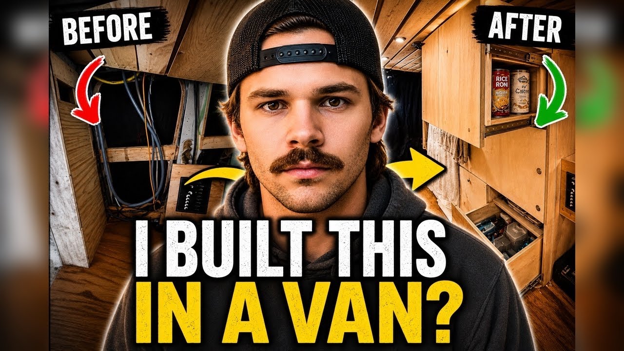 I Built THIS In My Van