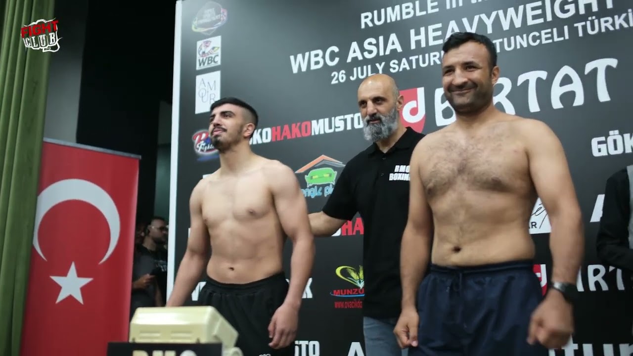 RMO Boxing Tunceli Tartı I Umut Camkıran vs Cvetkov Full Wiegh In