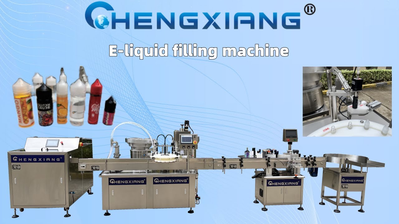 E-liquid filling line/filling machine eliquid/eliquid filling and ...
