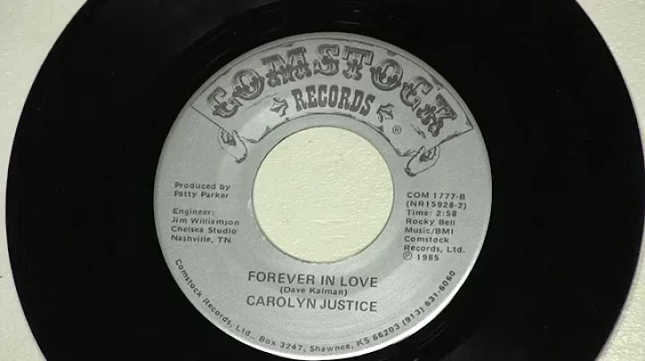 Forever in Love  sung by Carolyn Justice