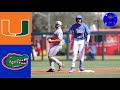 #21 Miami vs #1 Florida Highlights (Extra Inning Thriller!) | 2021 College Baseball Highlights