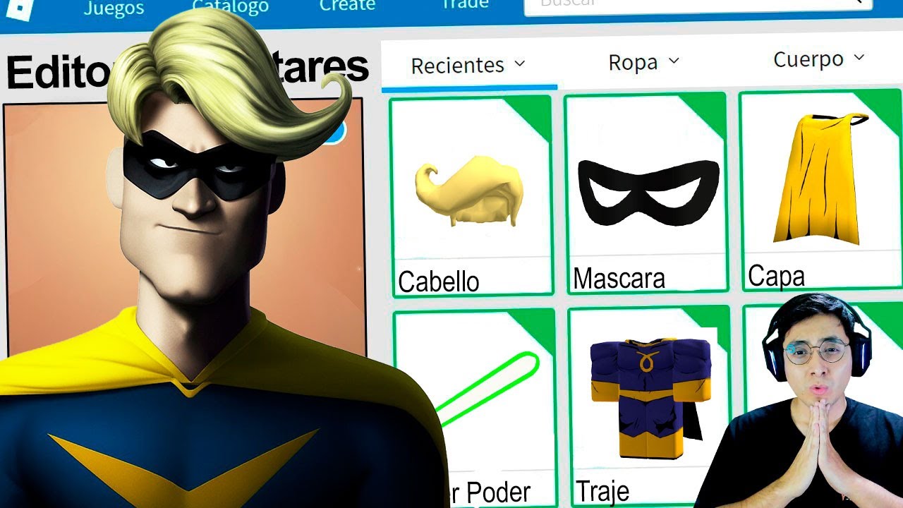 CREAMOS EL PERFIL DE GAMMA JACK DE LOS INCREIBLES en Roblox