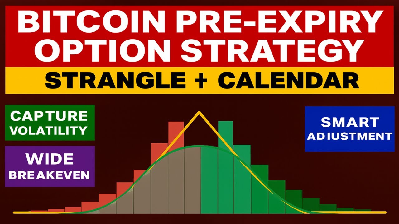 Bitcoin Pre-Expiry Calendar Strangle Option Strategy | Wide Breakeven ...