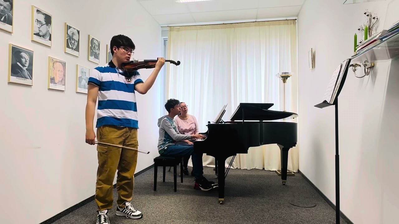 Violin Sonata by Edward Grieg N.3 C Minor, Op.45 ( Allegro molto appassionato - Presto )