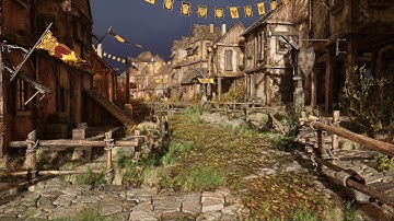 Unreal Engine 5.2 Medieval City Teaser