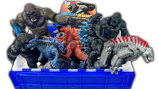 HUGE King Kong, Godzilla & Rampage Collection Bin Haul | Supercharged Godzilla, King Kong, & More!