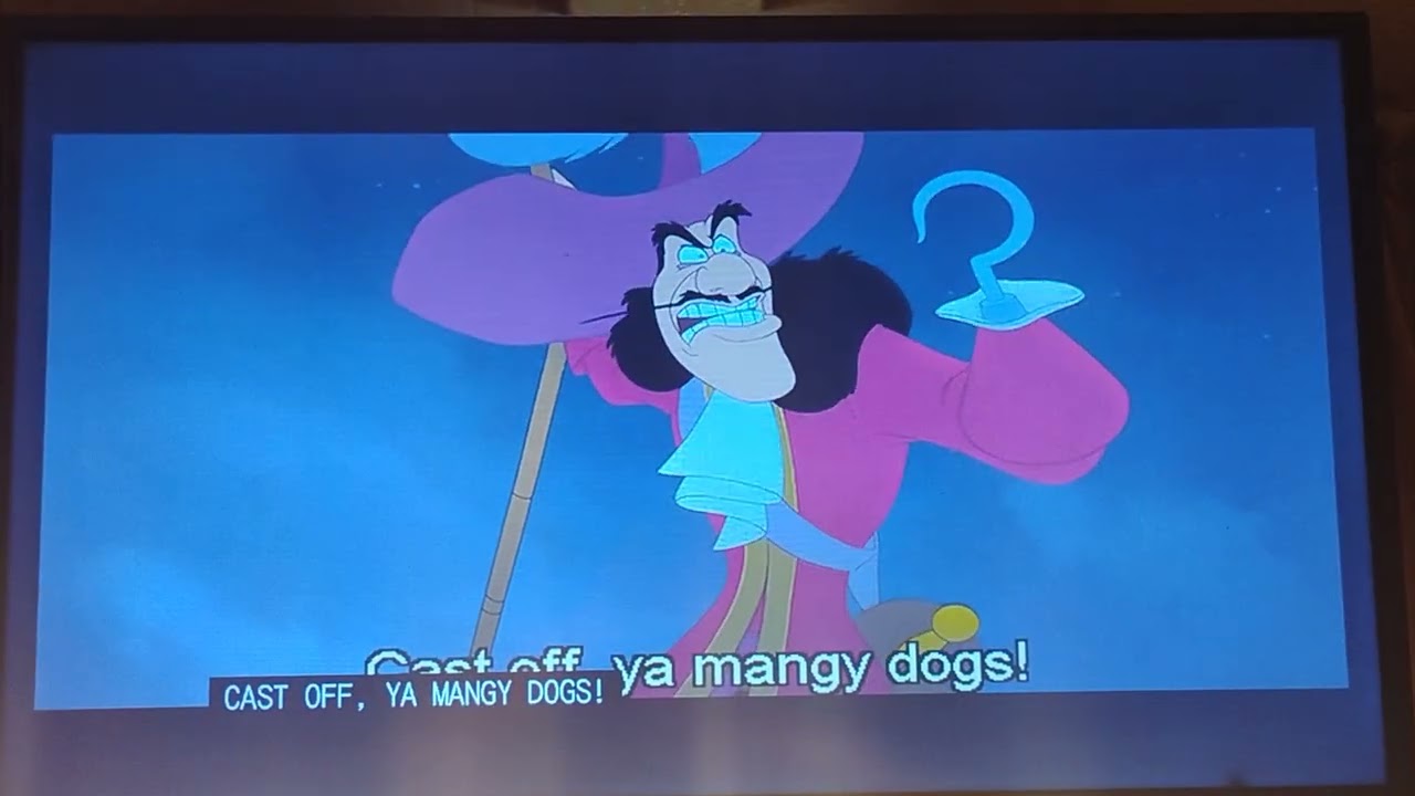 Return To Neverland Flying Ship Scene 