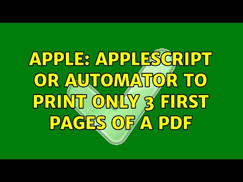 Apple: Applescript or