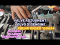 Volvo Model Fmx 400 D13 Engine Valve Adjustment Etstutorialvlogs Valveadjust Engine 