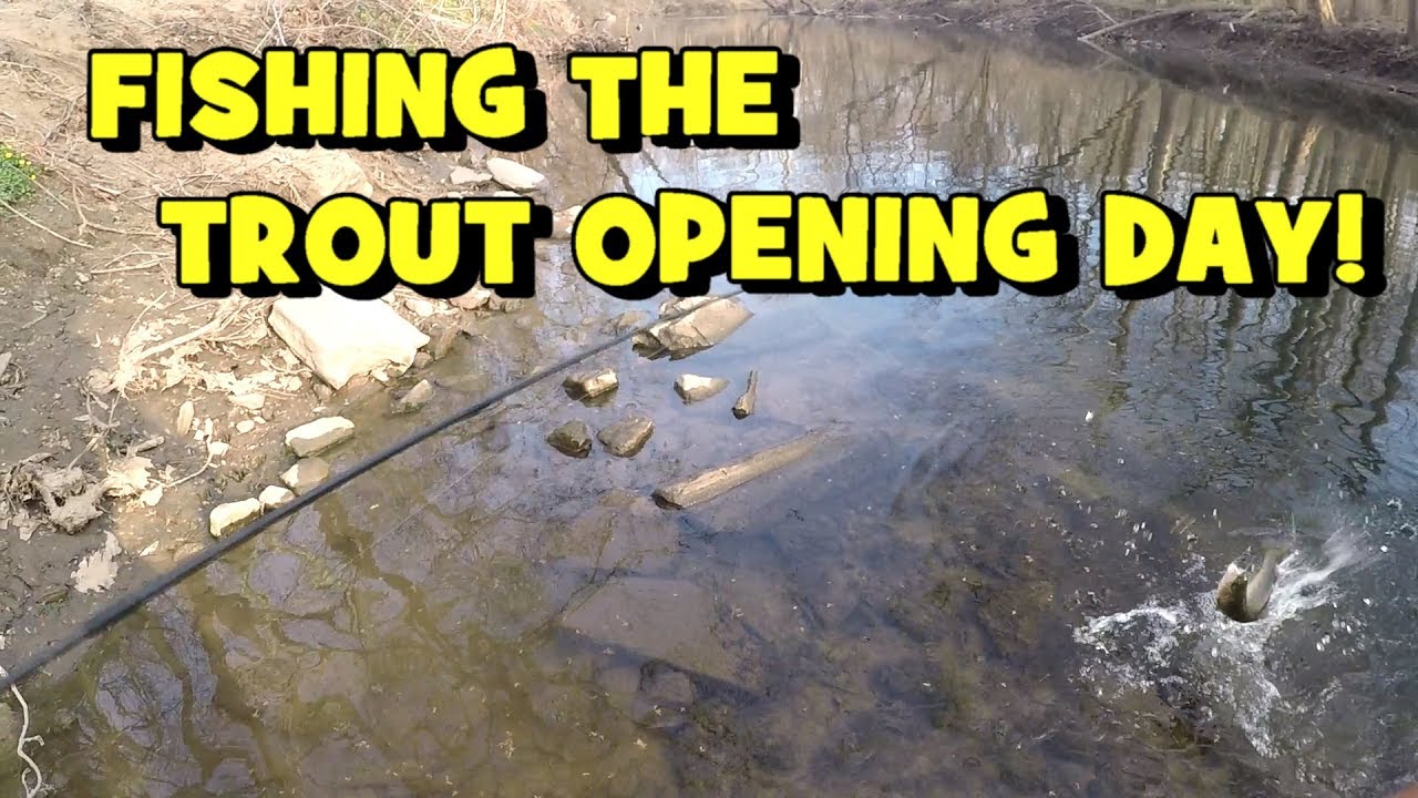 HIGHLY PRESSURED!!! 2019 TROUT OPENING Day Fishing! (Fishing at the