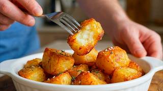 Warum habe ich Kartoffeln nicht schon früher so gebacken? Das knusprigste Rezept!