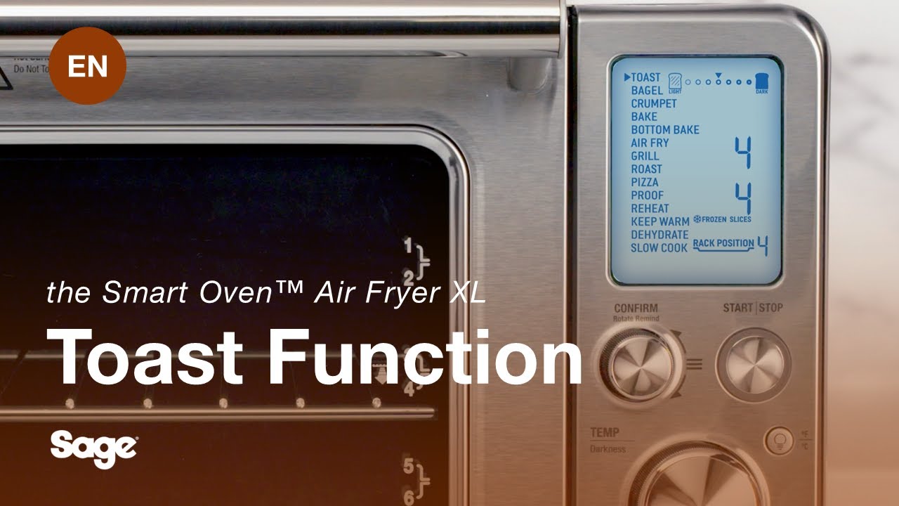 Tutorials - Preset Cooking Functions - Toast | the Smart Oven™ Air ...