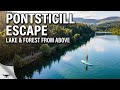 Drone Flight Over South Wales' Most Stunning Reservoir