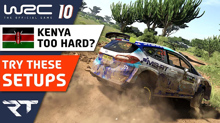 WRC 10 | Ford Fiesta Rally2 | Kenya SETUPS