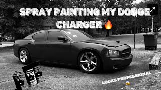 Part 6 : Spray Painting My Stolen Dodge Charger R/T