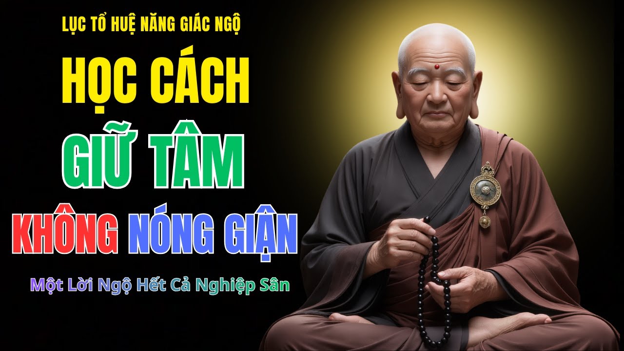 Lục Tổ Huệ Năng Dạy Tu CHÁNH NIỆM : 30 Ngày Chuyển Hóa Cơn Giận
