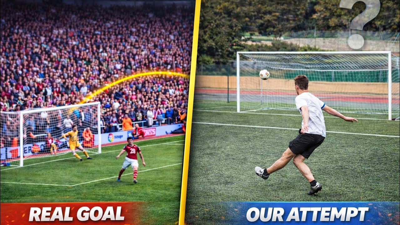 Attempting Football’s Most IMPOSSIBLE Goals (Part 2) | Best Friend Challenge