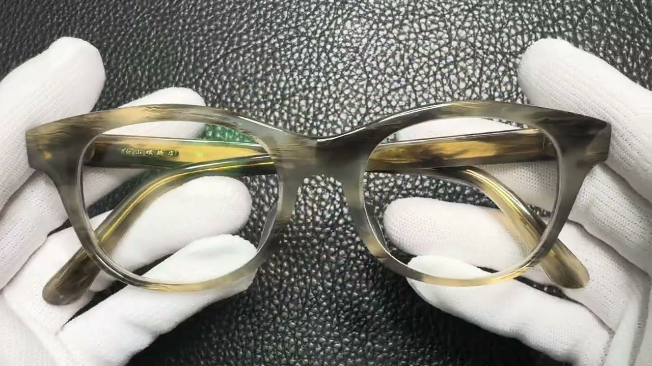 ハクサンメガネ 白山眼鏡店 SMALL HANK - YouTube
