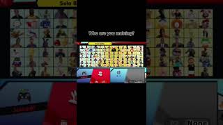 Who are you maining? #ssb #shorts