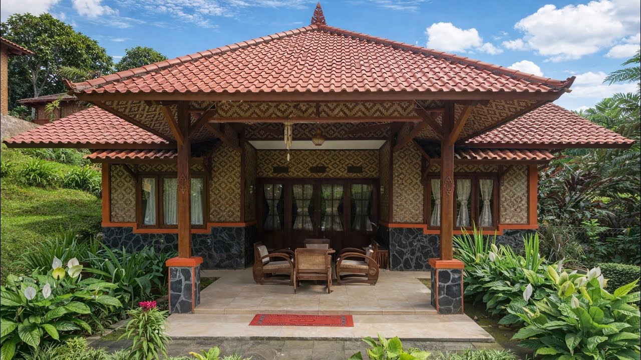 Dijamin Bikin Syahdu‼️Rumah Villa Unik Anti Galau Di Tengah Alam Indah Sumedang