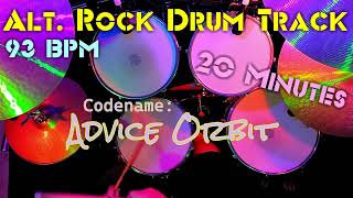 20 Minute Drum Track 93 BPM (Advice Orbit)