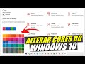 COMO MUDAR A COR DE DESTAQUE DOS APPS E COR DEBAIXO DOS ÍCONES DA BARRA DE TAREFAS DO WINDOWS 10 mp3