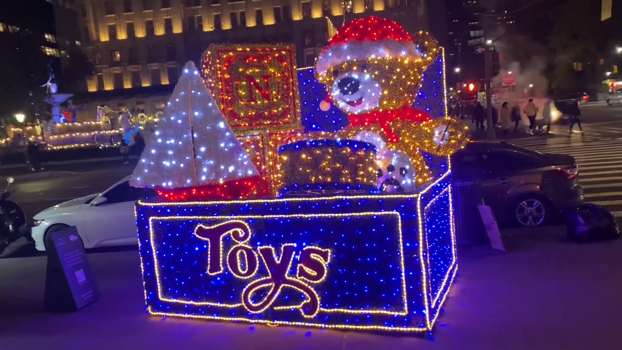 CHRISTMAS LIGHTS” NEW YORK CITY 2021 YouTube