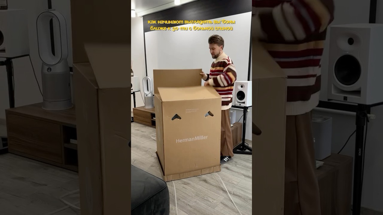 Стул для больной спины. Herman Miller Aeron. 