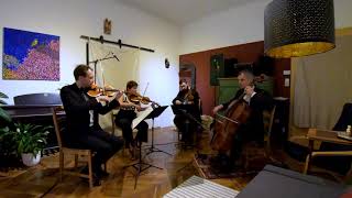 (2/3) W.A. Mozart: String Quartet in G major KV 156 - Adagio | Auner Quartett