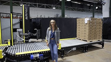 Arpac Automatic Stretch Wrapper Demonstration