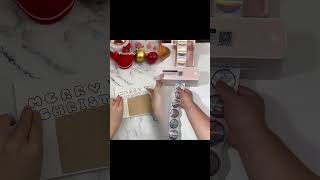 #Christmas #DIY with #MiniPrinter! #phomemo #craft #journaling